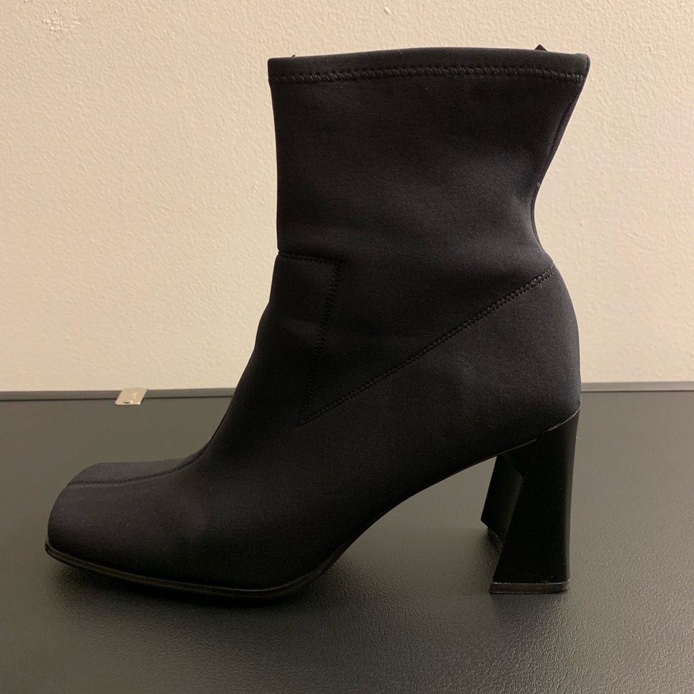🔥EUC — Nine West black elastic ankle boots